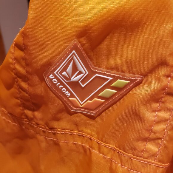 Orange Volcom V Line Science Jacket Med Mens Drizzler Snowboard - Picture 5 of 8